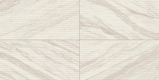 12x24 Perpetuo Light Veining  Natural Marble-Look Satin Wavy Porcelain Tile Soft White