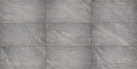 12x24 Perpetuo Light Veining  Natural Marble-Look Satin Wavy Porcelain Tile Silver Gray