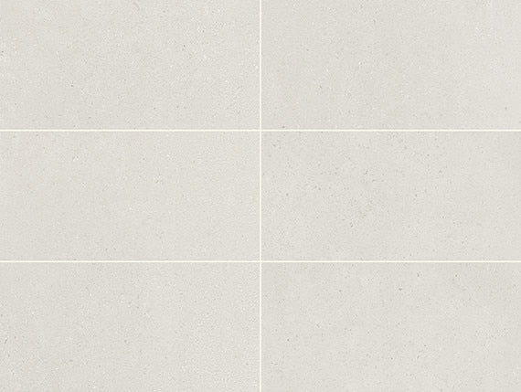 12x24 Outlander Speckled  Natural Stone-Look Matte Smooth Porcelain Tile Light Beige
