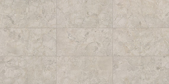12x24 Forgehaus  Natural Stone-Look Matte Smooth Ceramic Tile Soft Gray