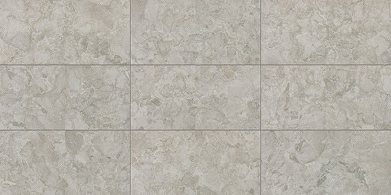 12x24 Forgehaus  Natural Stone-Look Matte Smooth Ceramic Tile Ash Gray