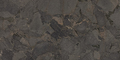 12x24 Forgehaus  Natural Stone-Look Matte Smooth Ceramic Tile Dark Charcoal