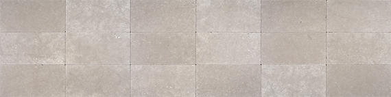 12x24 Limestone Grid  Patterned Marble-Look Tumbled Smooth Limestone Tile Ctoneam White