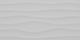 12x24 Multitude Wave  Natural Solid-Color Matte Textured Ceramic Tile Light Gray