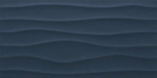 12x24 Multitude 3D-Geometric Wave Natural Solid-Color Matte Textured Ceramic Tile