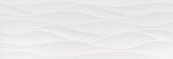 12x36 Aesthetic  Natural Solid-Color Satin Smooth Ceramic Tile Pure White