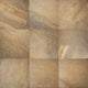 13x13 Ayers Rock Light Veining  Natural Stone-Look Matte Textured Porcelain Tile Golden Brown