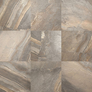 13x13 Ayers Rock Light Veining Natural Stone-Look Matte Textured Porcelain Tile
