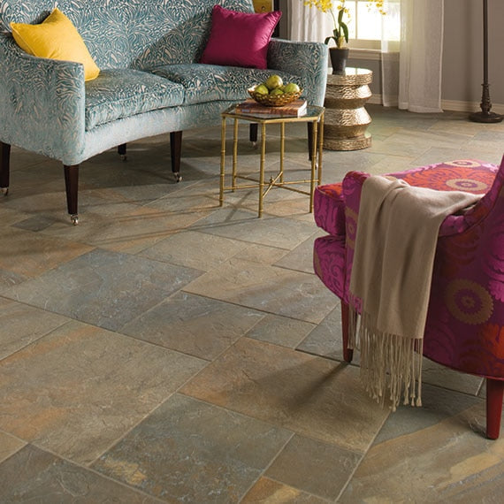 13x13 Ayers Rock Light Veining  Natural Stone-Look Matte Textured Porcelain Tile Rust Brown