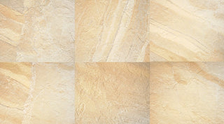 Golden Sand - 13x20 Ayers Rock Light Veining Natural Stone-Look Matte Textured Porcelain Tile