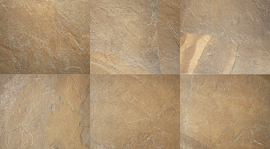 13x20 Ayers Rock Light Veining  Natural Stone-Look Matte Textured Porcelain Tile Golden Brown