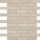 1x3 Persuade Subway Pattern  Mosaic Concrete-Look Matte Smooth Porcelain Tile Beige