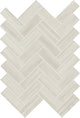 1x3 Prime Herringbone  Mosaic Stone-Look Matte Smooth Ceramic Tile Warm Taupe