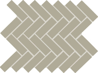 9x12 Color Wheel Mosaic Herringbone Mosaic Solid-Color Matte Smooth Ceramic Tile