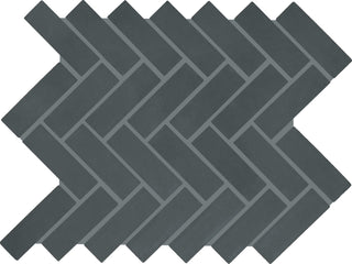 9x12 Color Wheel Mosaic Herringbone Mosaic Solid-Color Matte Smooth Ceramic Tile