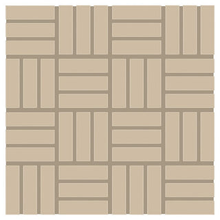 12x12 Color Wheel Mosaic Lattice Weave Mosaic Solid-Color Glossy Smooth Ceramic Tile