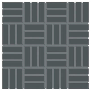 12x12 Color Wheel Mosaic Lattice Weave Mosaic Solid-Color Matte Smooth Ceramic Tile