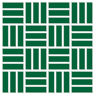 12x12 Color Wheel Mosaic Lattice Weave Mosaic Solid-Color Glossy Smooth Ceramic Tile