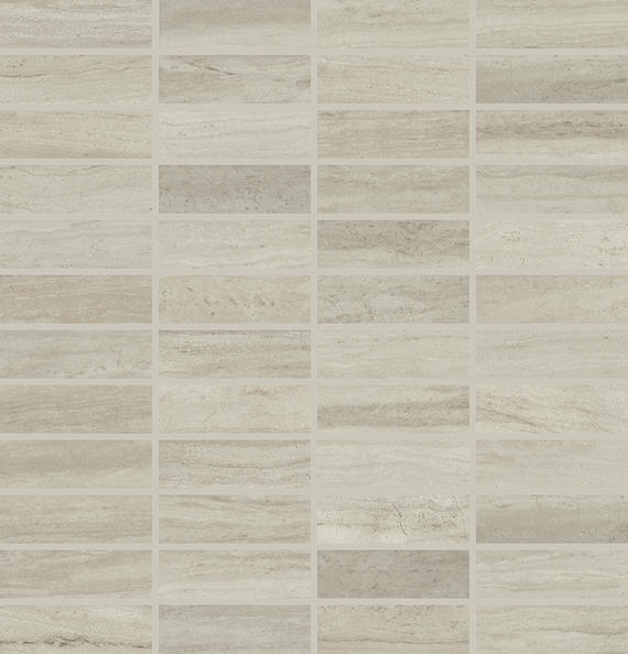1x3 Articulo Straight Joint  Mosaic Stone-Look Matte Smooth Porcelain Tile Pale Greige
