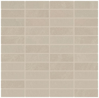 12x12 Modern Oasis Grid Mosaic Stone-Look Matte Smooth Porcelain Tile