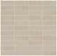 1x3 Modern Oasis Grid  Mosaic Stone-Look Matte Smooth Porcelain Tile Beige
