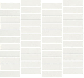 12x12 Rigid Clay Subway Pattern Mosaic Solid-Color Matte Smooth Ceramic Tile