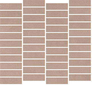 12x12 Rigid Clay Subway Pattern Mosaic Solid-Color Matte Smooth Ceramic Tile