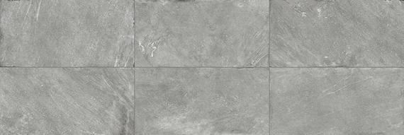 15x30 Solstice  Natural Stone-Look Matte Smooth Porcelain Tile Stone Gray