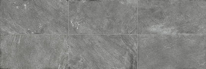 15x30 Solstice  Natural Stone-Look Matte Smooth Porcelain Tile Autumn Gray