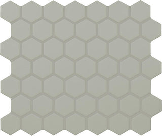 12x14 Color Wheel Mosaic Hexagon Mosaic Solid-Color Matte Smooth Ceramic Tile