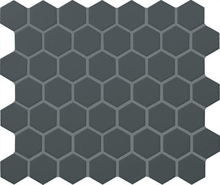 12x14 Color Wheel Mosaic Hexagon Mosaic Solid-Color Matte Smooth Ceramic Tile