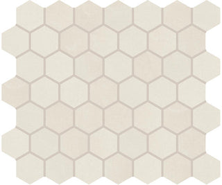 12x10 Moroccan Concrete Hexagon Mosaic Concrete-Look Matte Smooth Porcelain Tile