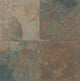 16x16 Slate Random Pattern  Stone-Look Matte Riven Slate Tile Earthy Slate