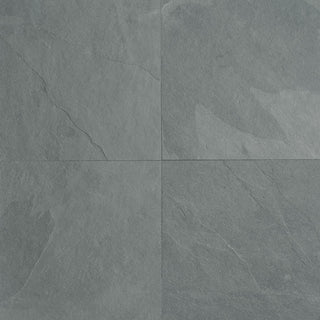 16x16 Slate Random Pattern Stone-Look Matte Riven Slate Tile