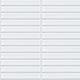 1x6 Color Wave Straight Joint  Mosaic Solid-Color Glossy Smooth Glass Tile Ice White