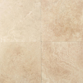 18x18 Travertine Grid Natural Stone-Look Honed Natural Travertine Tile