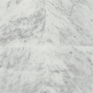 18x18 Marble Grid Intense Veining Natural Marble-Look Polished Smooth Marble Tile