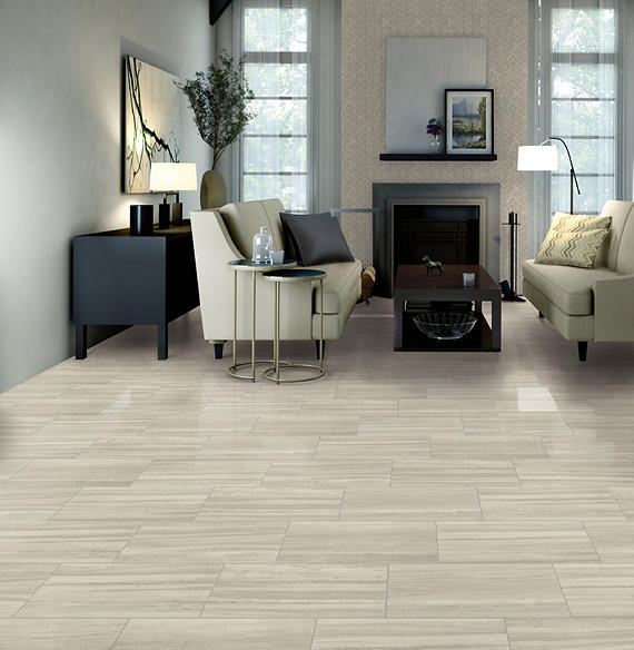 18x36 Articulo  Natural Stone-Look Matte Smooth Porcelain Tile Dark Brown