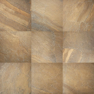 20x20 Ayers Rock Light Veining Natural Stone-Look Matte Textured Porcelain Tile