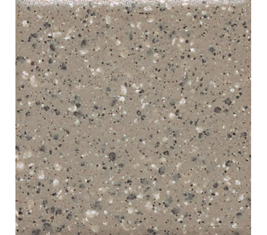 2x2 Keystones Speckled Straight Joint Mosaic Solid-Color Abrasive Textured Porcelain Tile Taupe Speckle