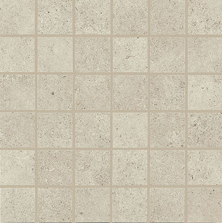 12x12 Haut Monde Straight Joint Grid Mosaic Stone-Look Matte Smooth Porcelain Tile