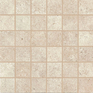 12x12 Haut Monde Straight Joint Grid Mosaic Stone-Look Matte Smooth Porcelain Tile
