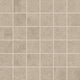 2x2 Modern Formation Straight Joint  Mosaic Stone-Look Matte Smooth Porcelain Tile Beige