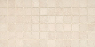 Cream Beige - 12x24 Affinity Straight Joint Mosaic Stone-Look Matte Smooth Porcelain Tile