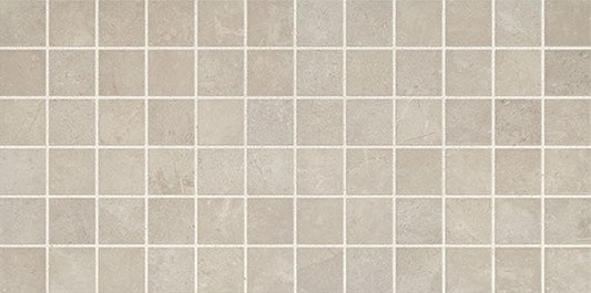 2x2 Affinity Straight Joint  Mosaic Stone-Look Matte Smooth Porcelain Tile Stone Beige