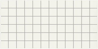 Cream White - 12x24 Color Wheel Mosaic Straight Joint Mosaic Solid-Color Matte Smooth Ceramic Tile