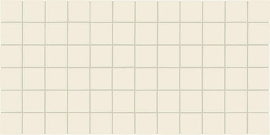 2x2 Color Wheel Mosaic Straight Joint  Mosaic Solid-Color Matte Smooth Ceramic Tile Light Beige