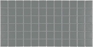 12x24 Color Wheel Mosaic Straight Joint Mosaic Solid-Color Glossy Smooth Ceramic Tile