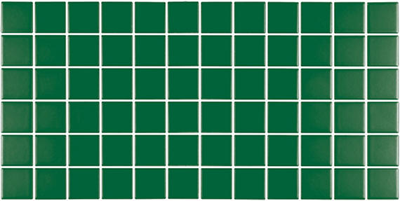 2x2 Color Wheel Mosaic Straight Joint  Mosaic Solid-Color Glossy Smooth Ceramic Tile Green
