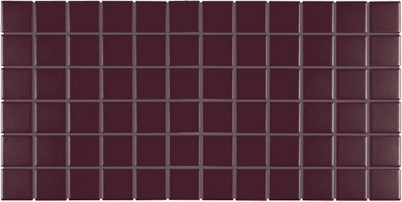 2x2 Color Wheel Mosaic Straight Joint  Mosaic Solid-Color Glossy Smooth Ceramic Tile Purple